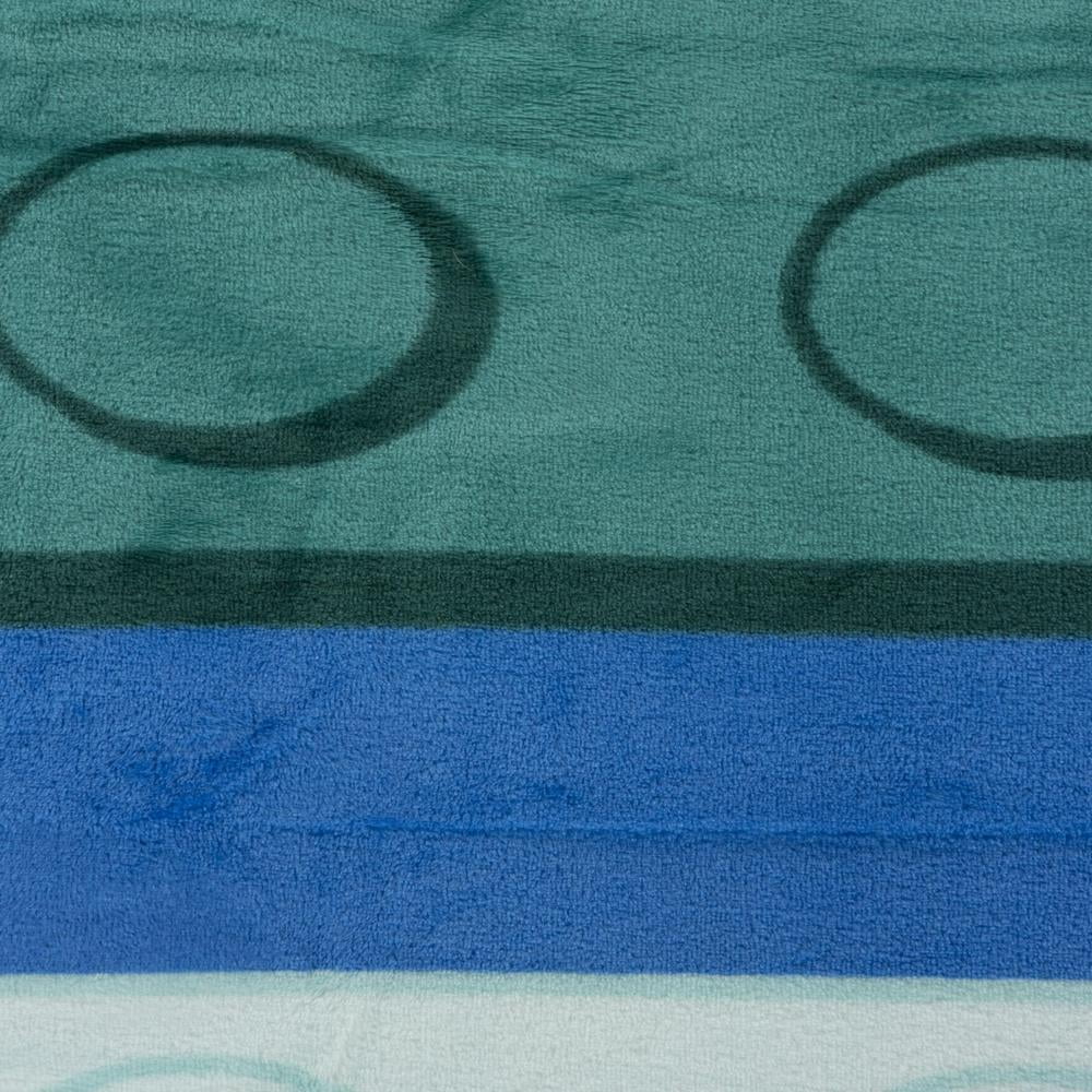 Master Builder Kids Blue Silk Touch Throw Blanket 62" x 90" Ultra-Soft and Cozy