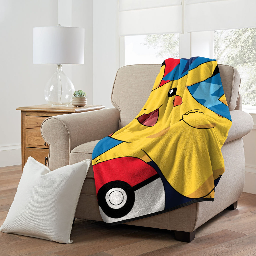Throw Blanket, "Quick Capture", Micro Raschel, 46in x 60in, 1 Each