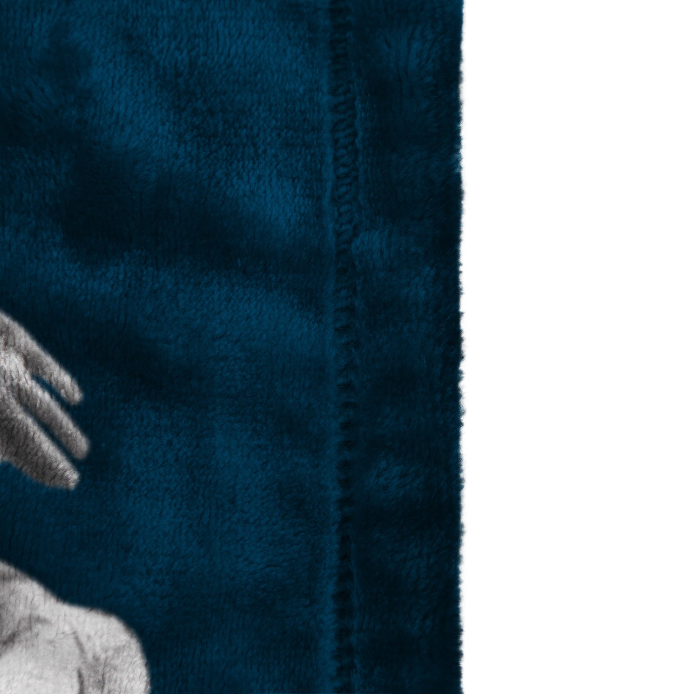 Silk Touch Kids Throw Blanket, 62" x 90", Blue, Polyester