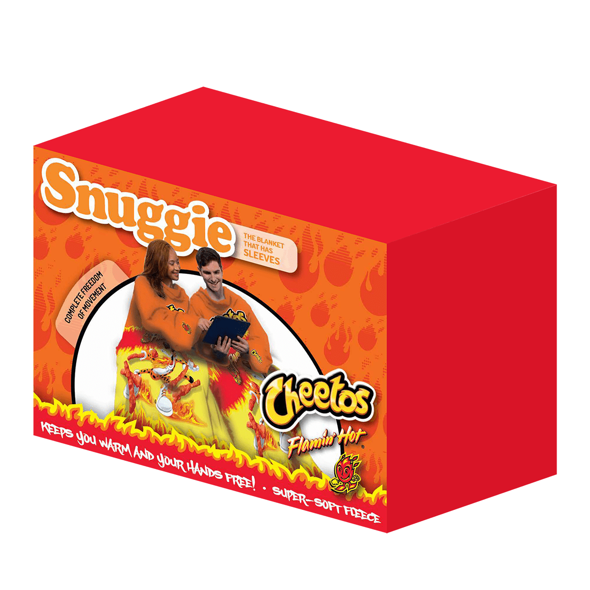 Cheetos Flaming Hot Wearable Blanket