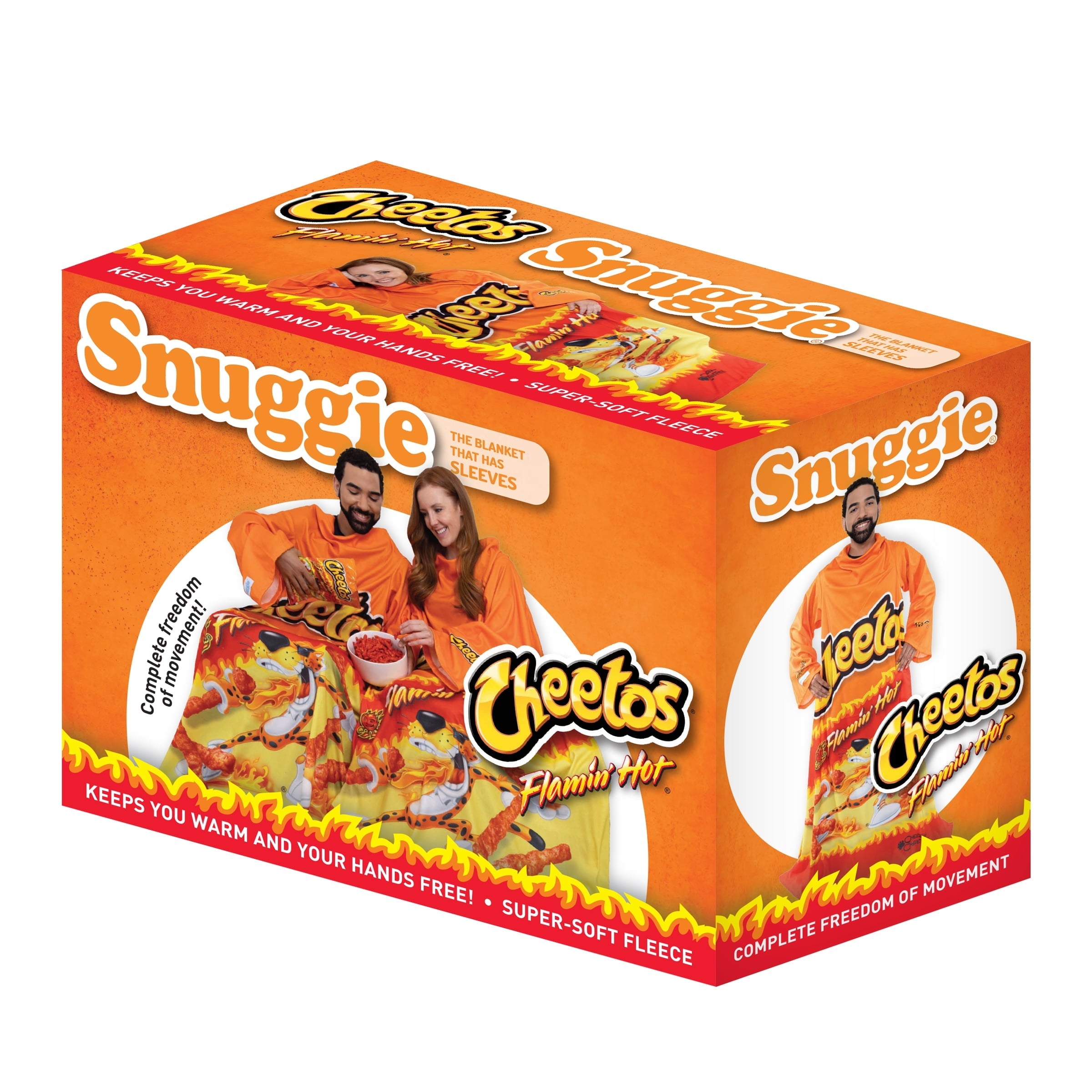 Cheetos Flaming Hot Wearable Blanket